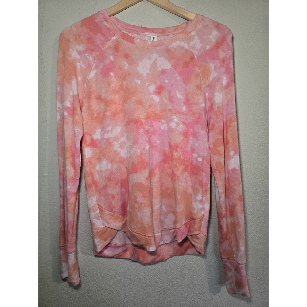 Athleta Dye Pullover Long Sleeve Casual Comfy Top SZ S